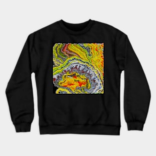 Stocksom Agates From The River Chase A Crewneck Sweatshirt